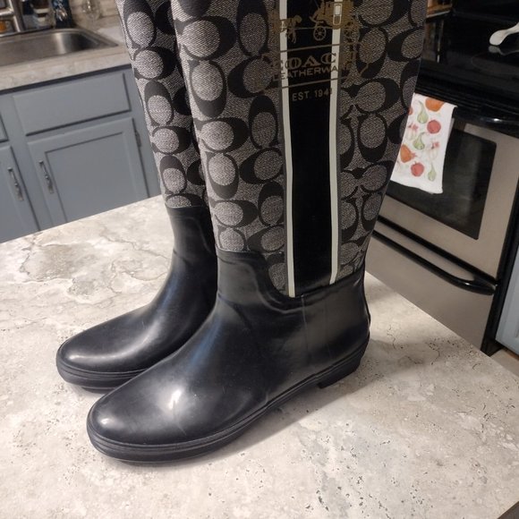 Coach Rain Boots - Picture 5 of 5
